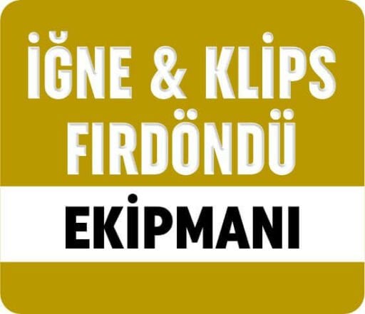 İğne Klips Fırdöndü