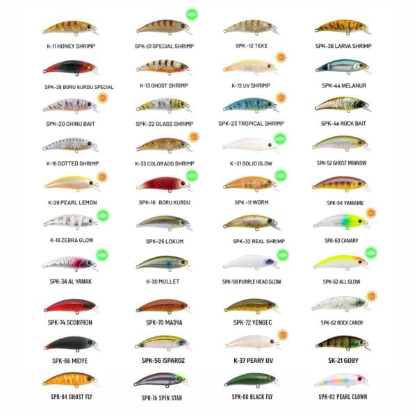 Hanfish Zıpır KG 50MM 4,5 GR LRF Maket Balık