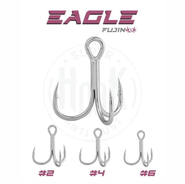 Fujin Eagle Süper Anti-Rust Üçlü Kanca