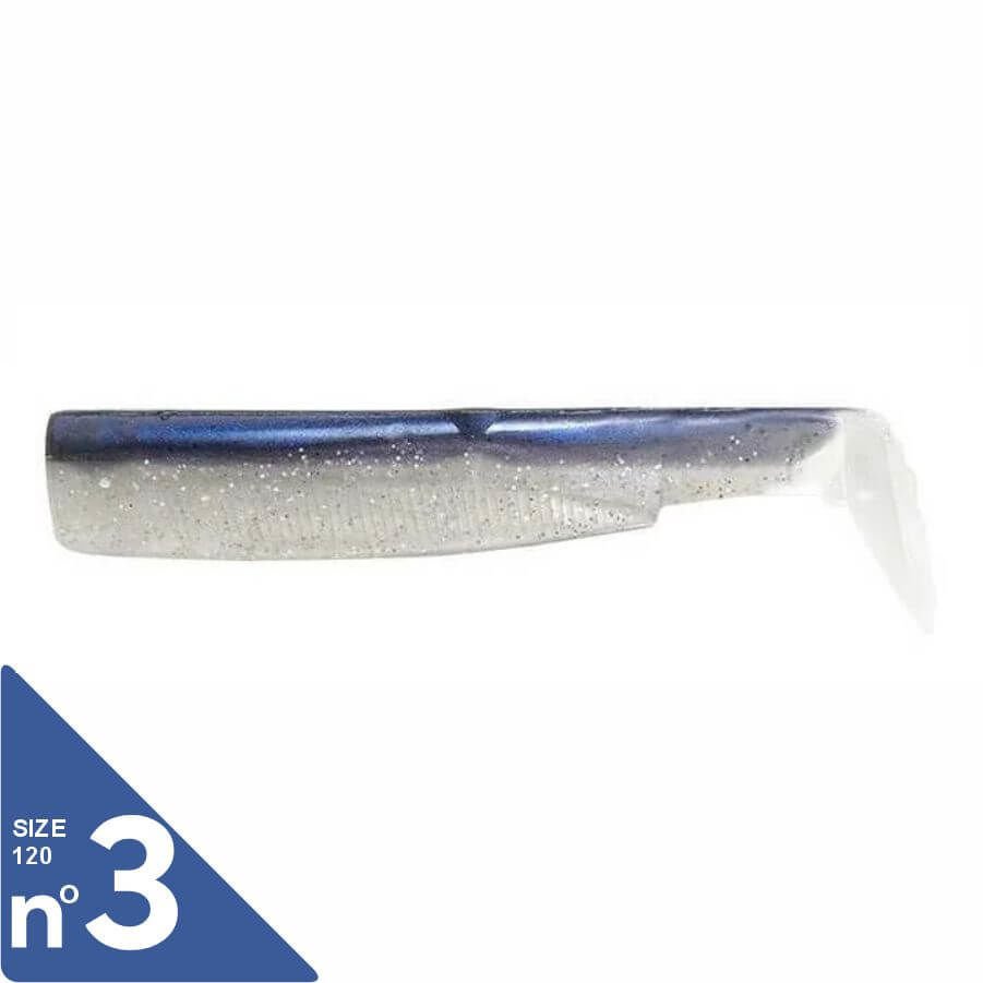 Fiiish Black Minnow BM120/3 Bm1417 3 Adet Gövde - Electric Blue