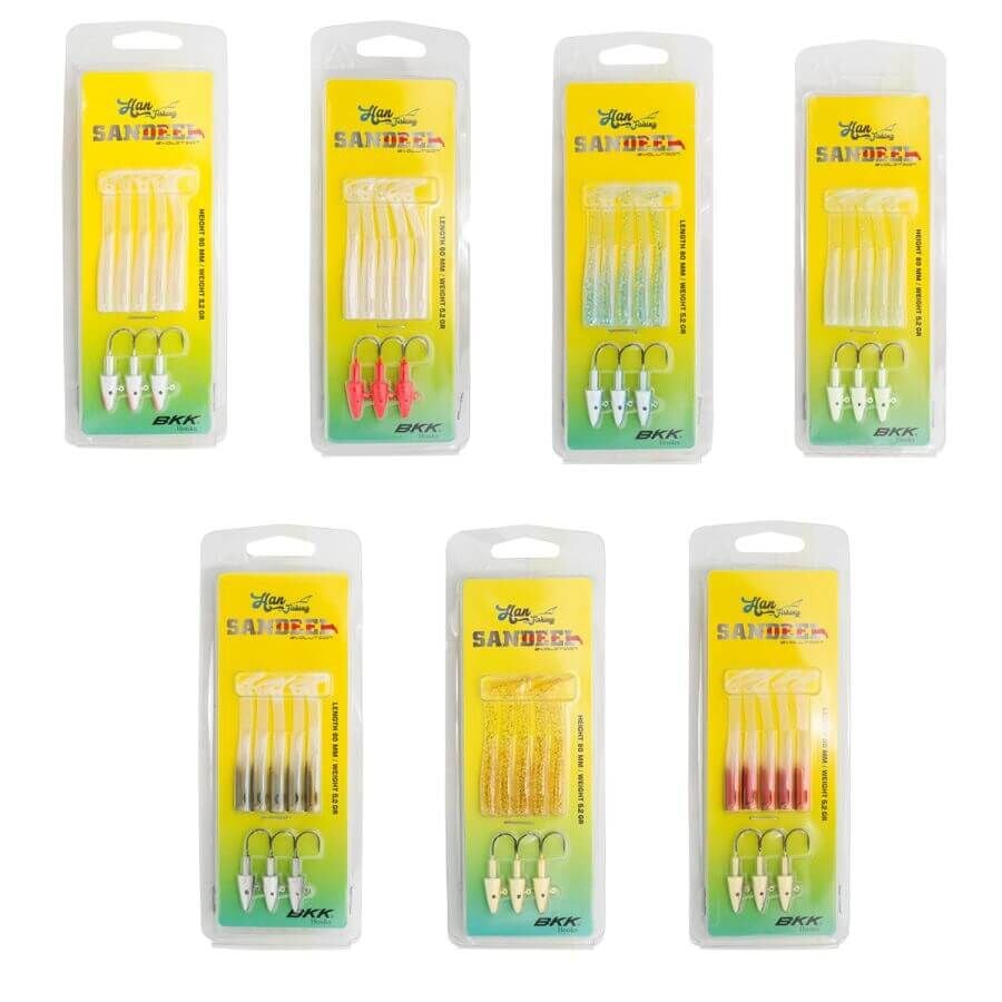 Hanfish Sandeel 8 cm 5.2 gr Silikon Yem