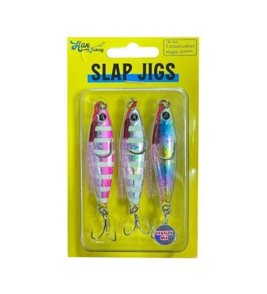 Hanfish Slap Jig Uv & Glow Mix