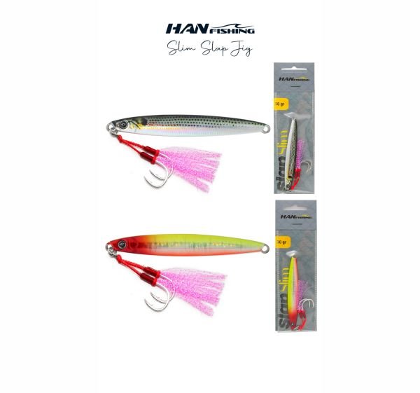 Hanfish Slap Slim Single 30 gr Jig Yem