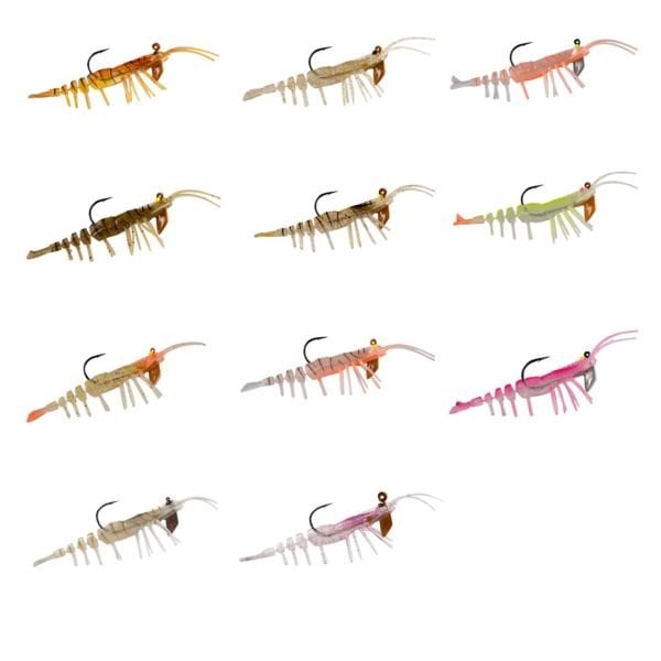 Hanfish Teke Shrimp 7.5 cm 7 gr Silikon Karides