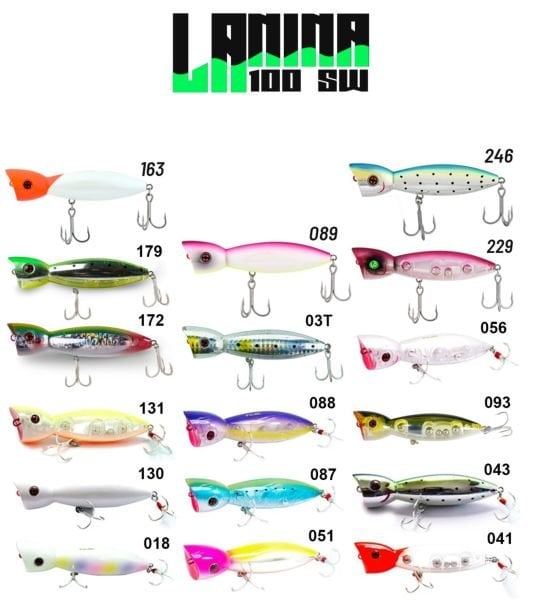 Fujin La-Nina 10 Cm 24 Gr Su Üstü Popper