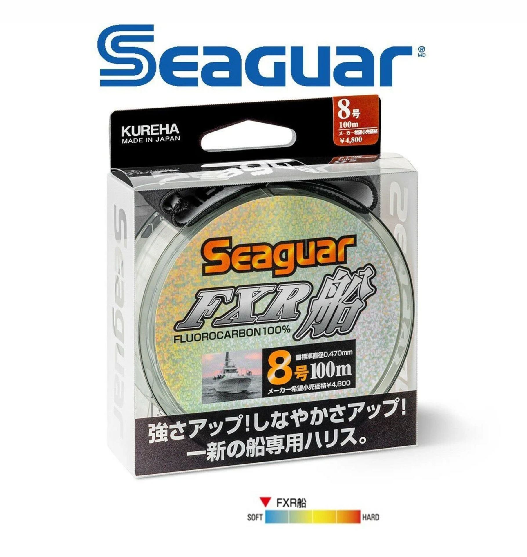 Seaguar FXR Fune %100 Fluoro Carbon 100 mt Misina