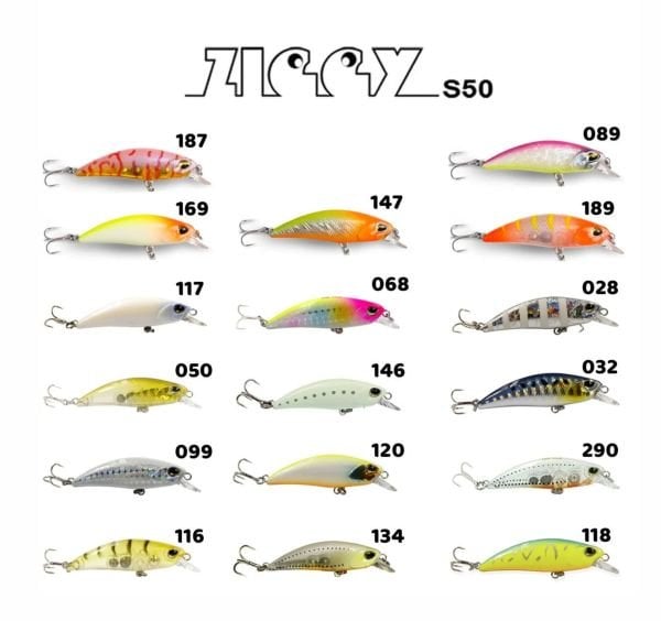 Fujin Ziggy 50 mm 3.6 gr Lrf Maket Balık