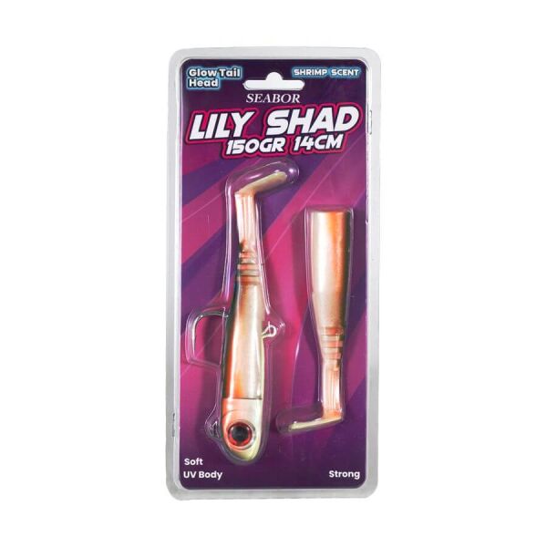 Seabor Lily Shad 60 Gr 11 Cm Silikon Yem