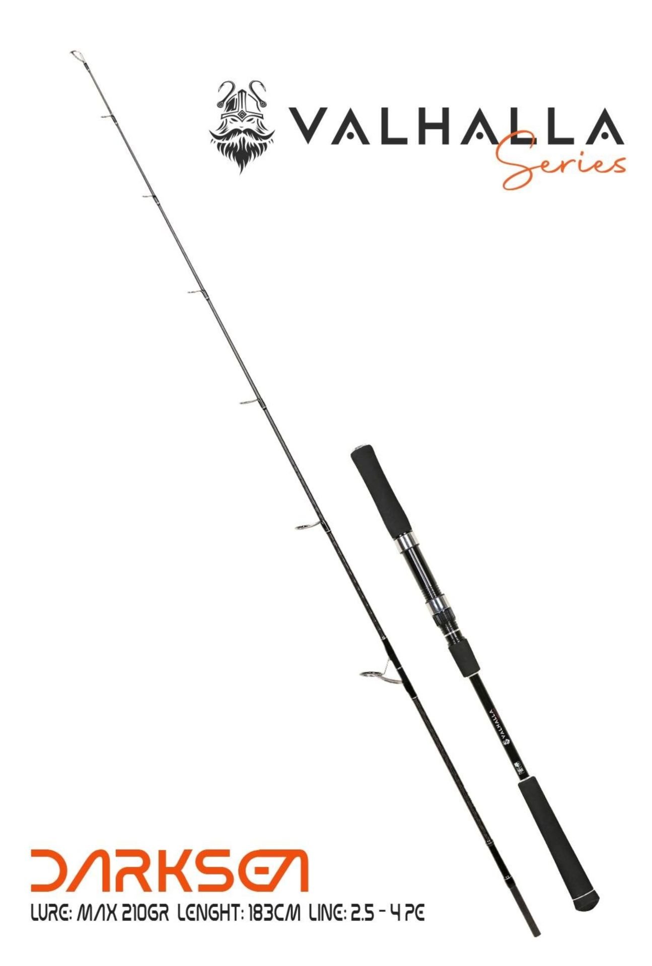 Fujin Valhalla Darksea 183 cm 210 gr Speed Jig - Canlı Kamışı