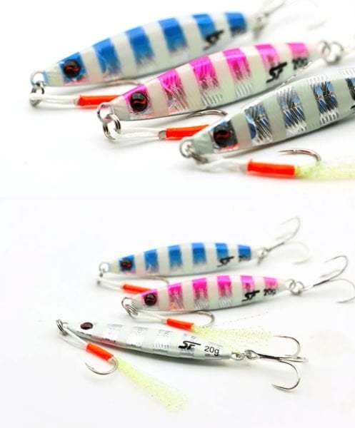 Shufa Psycho Sprat Jig Turkish Zebra Mix 3 Adet