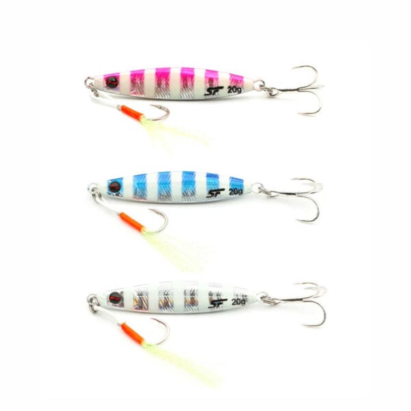 Shufa Psycho Sprat Jig Turkish Zebra Mix 3 Adet