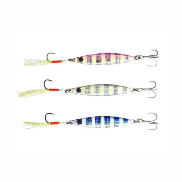 Shufa Psycho Sprat Jig Turkish Zebra Mix 3 Adet