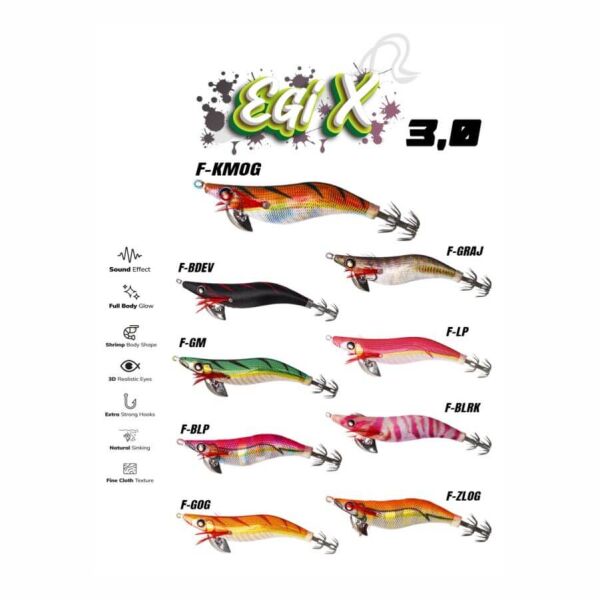 Fujin Egi-X 3.0 16.4 Gr Kalamar Zokası