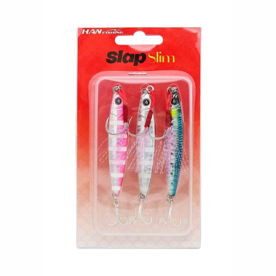 Hanfish Slap Slim Jig Zebra Mix