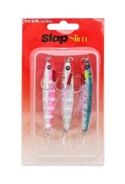 Hanfish Slap Slim Jig Zebra Mix