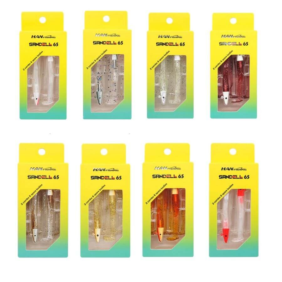 Hanfish Sandeel 6.5 cm 3.2 gr Silikon Yem