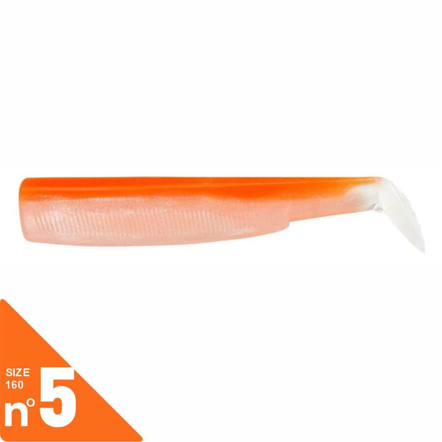 Fiiish BM160/5 BM996 3 Adet Gövde Orange Fluo Silikon Yem