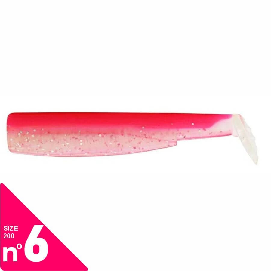 Fiiish BM200/6 BM361 2X-Gövde Rose Fluo Silikon Yem