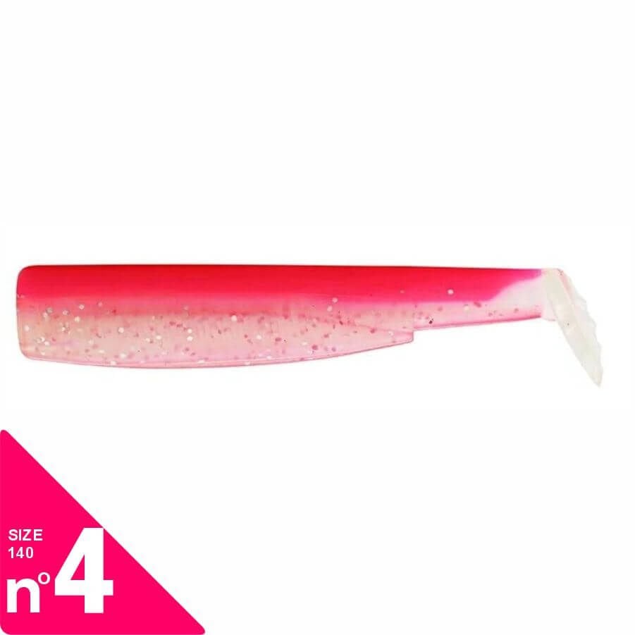 Fiiish BM140/4 BM353 3 Adet Gövde Rose Fluo Silikon Yem