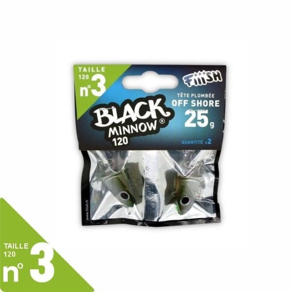 Fiiish BM120/3 BM002 Off Shore 25gr Kaki Jig Head