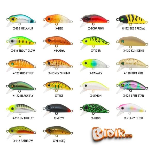 Hanfish Bıdık 3.5 Cm 3.1 Gr Maket Yem