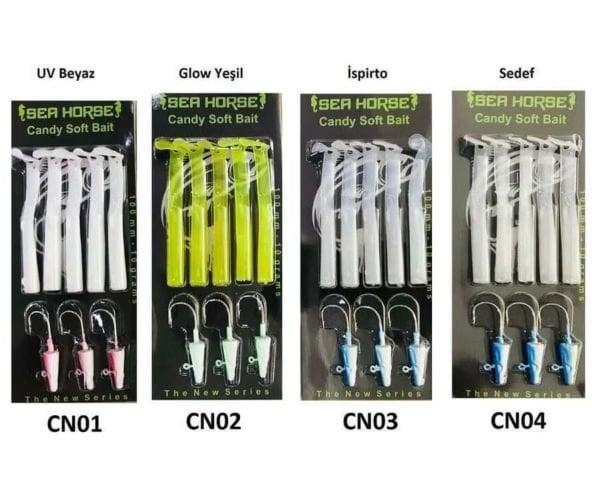 Sea Horse Candy Soft Bait 8 cm 6 gr Silikon Yem