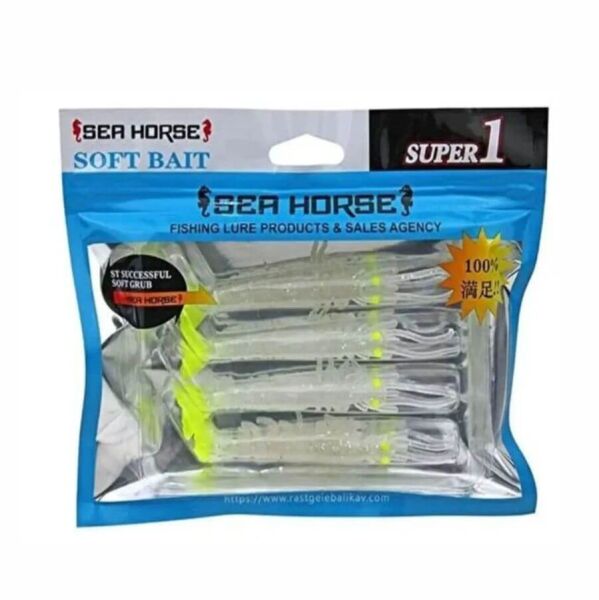 Sea Horse Manic Shrimp 7 cm Karides Yem (4 adet)