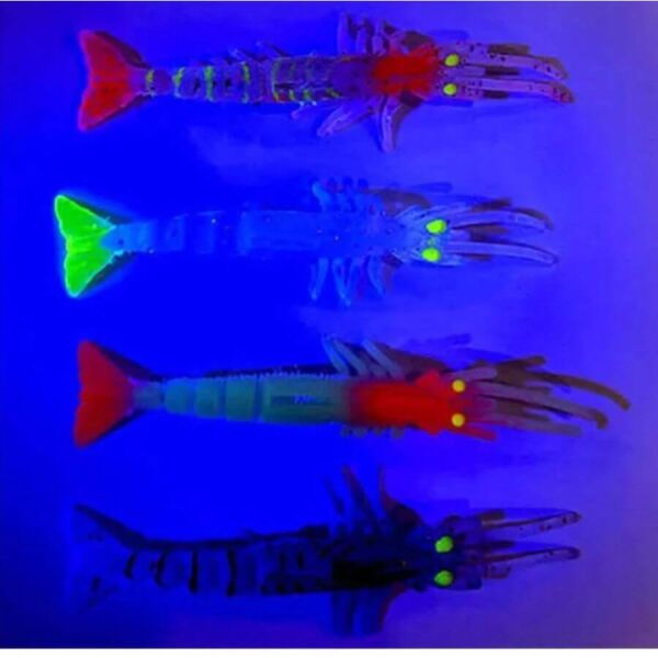 Sea Horse Manic Shrimp 7 cm Karides Yem (4 adet) SILVER