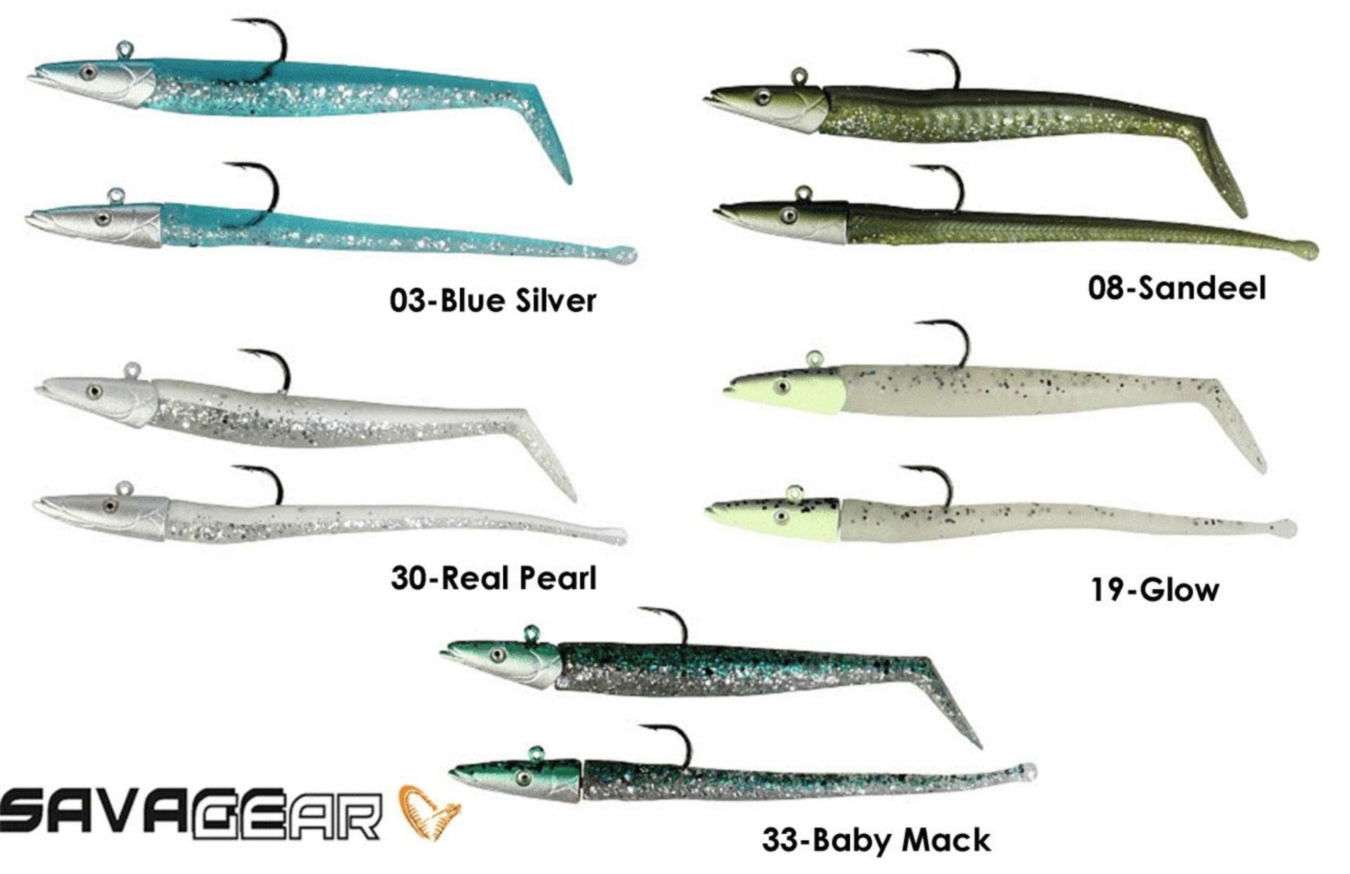 Savage Gear Sandeel And Slug 10 cm 10 gr 4+2 Adet