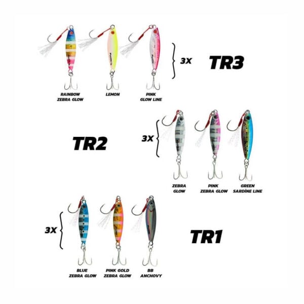 Fujin Jig-X Trio 3lü 10 Gr Micro Jig