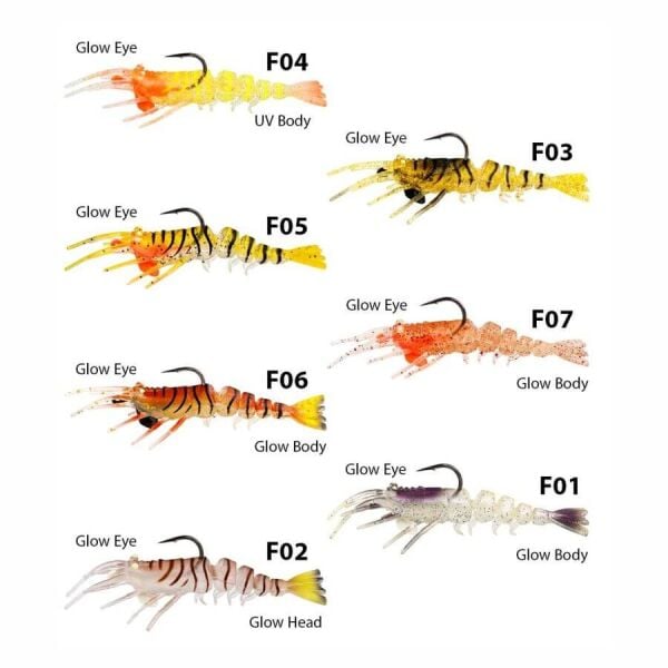 Fujin Shrimper 75mm 8.5gr Silikon Karides