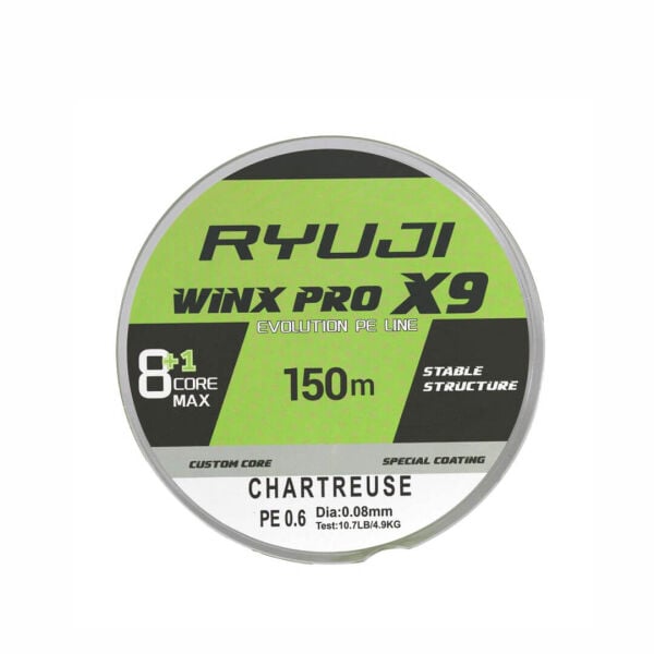 Ryuji Winx Pro x9 150 Mt Chartreuse İp Misina