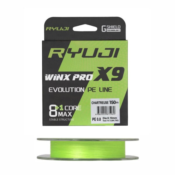 Ryuji Winx Pro x9 150 Mt Chartreuse İp Misina