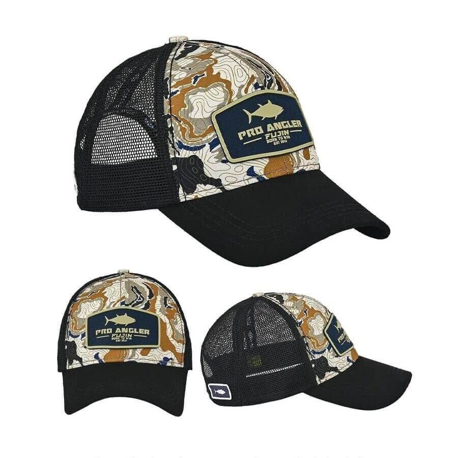 Fujin Pro Angler GEO Natural Camo Balıkçı Şapkası