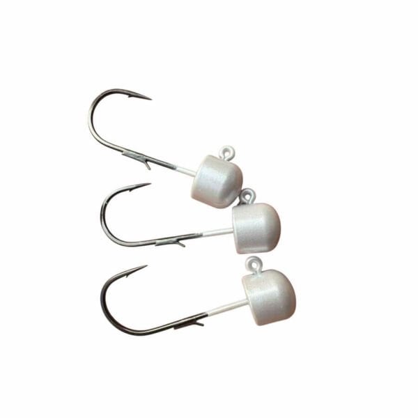 Hanfish Vision Ned Rig Pearl White Jighead