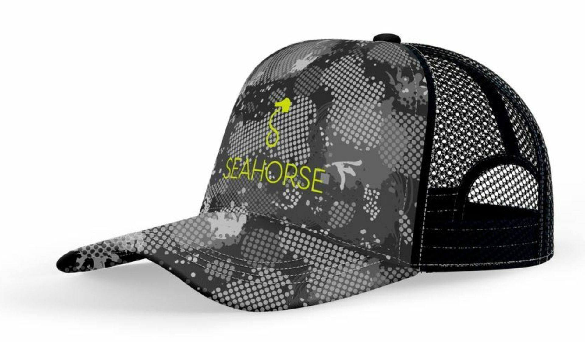 Sea Horse Grey Ghost Camo Şapka