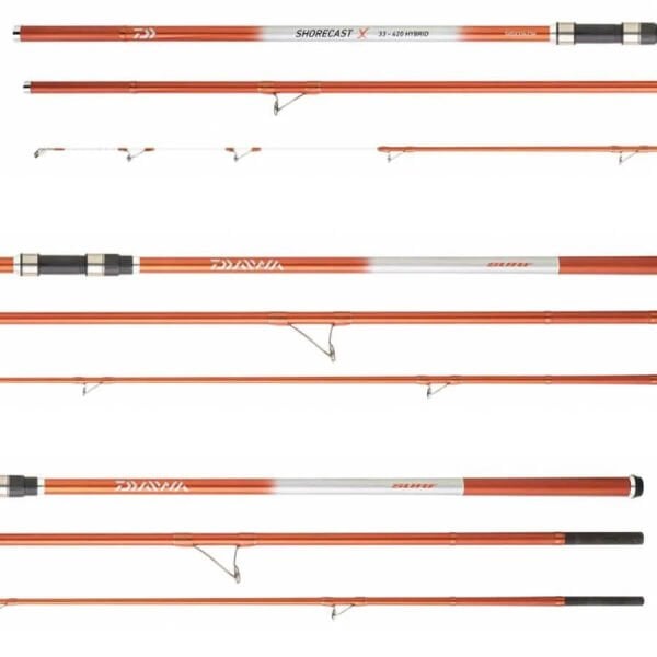 Daiwa New Shorecast 420 Cm 100-225 Gr 3 Parça Surf Kamışı