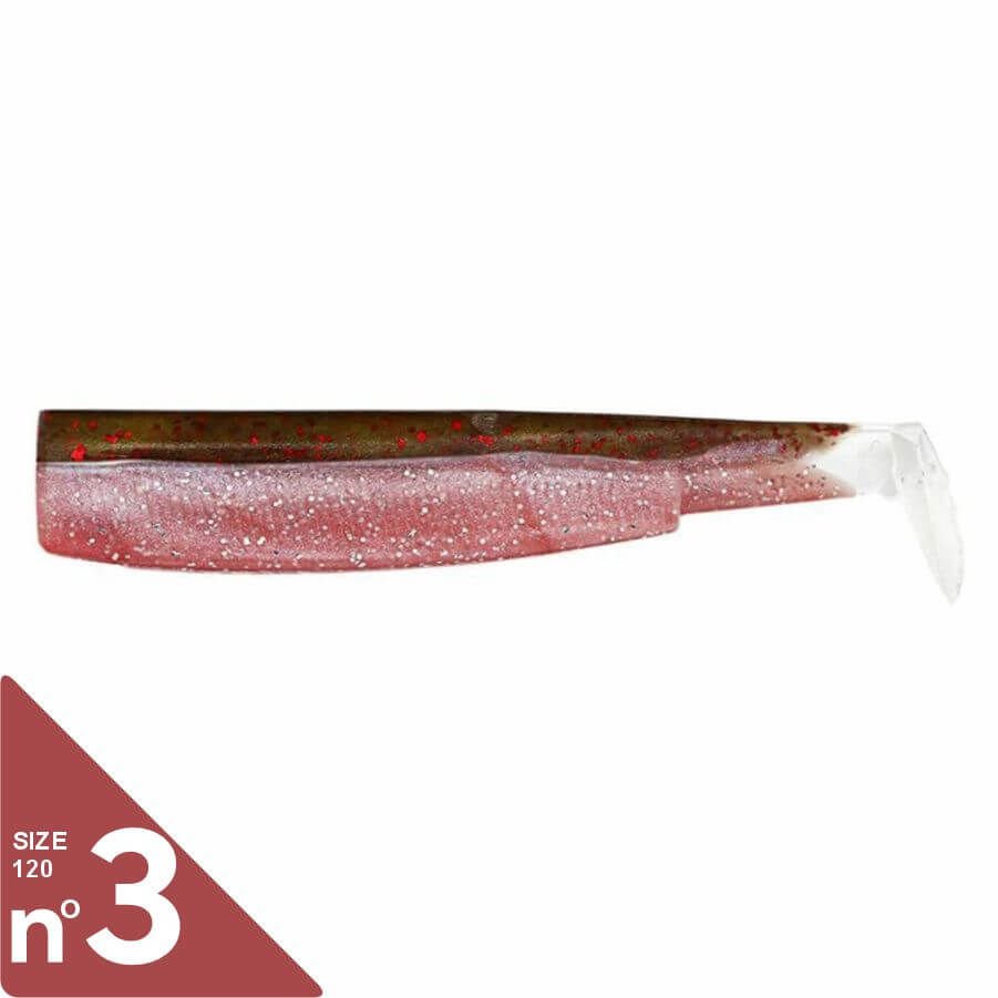 Fiiish BM120/3 BM022 3 Adet Gövde Rose Silikon Yem