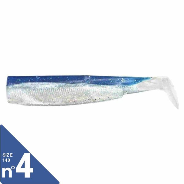 Fiiish BM140/4 BM031 3 Adet Gövde Blue Silikon Yem