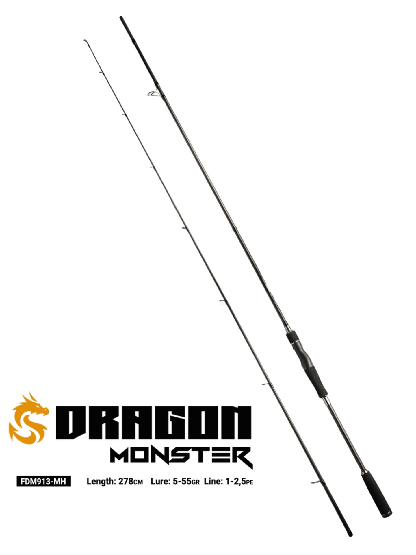 Fujin Dragon Monster 278 Cm 5-55 Gr Spin Olta Kamışı