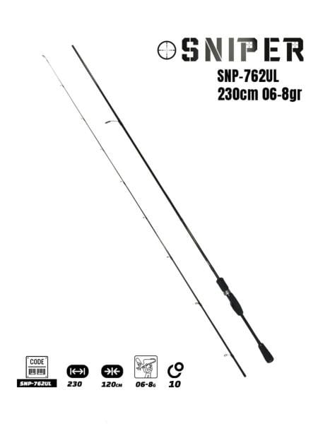 Fujin Sniper 230 Cm 0,6-8 Gr Ultra Light LRF Kamışı