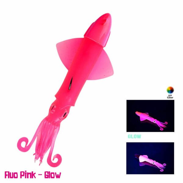 Fujin Calamax EVO 160 Gr Combo Squid Silikon Yem Fluo Pink