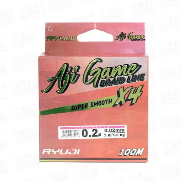 Ryuji Aji Game 4x 100 Mt Pink İp Misina