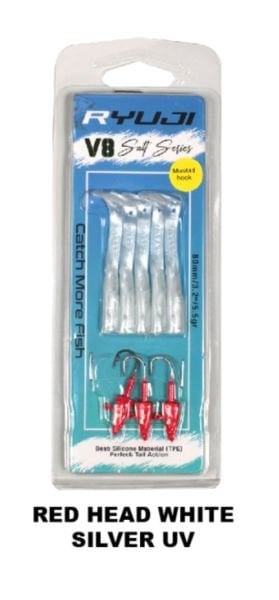 Ryuji V8 Silikon 8 cm 5.5 gr Maket Yem