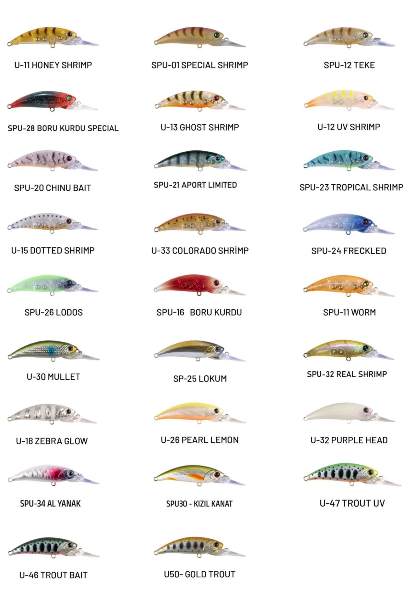 Hanfish Zıpır UG 5 Cm 5 Gr LRF Maket Yem