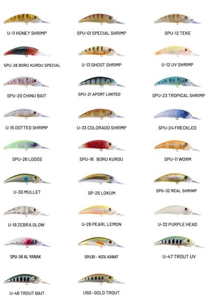 Hanfish Zıpır UG 5 Cm 5 Gr LRF Maket Yem