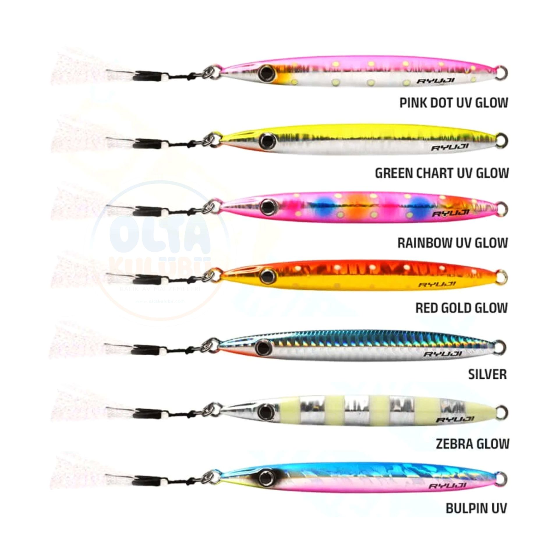 Ryuji Slim Jet 8 Cm 20 Gr Jig Yem