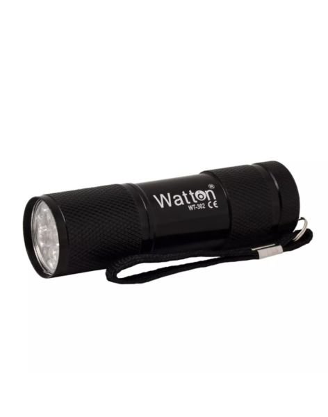 Watton Su Geçirmez UV Fener 9 Led
