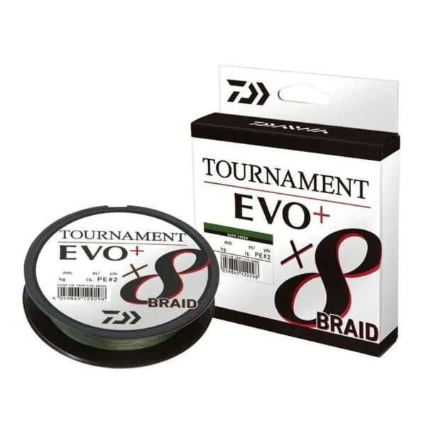 Daiwa Tournament EVO+ 8B 270 Mt. Dark Green İp Misina