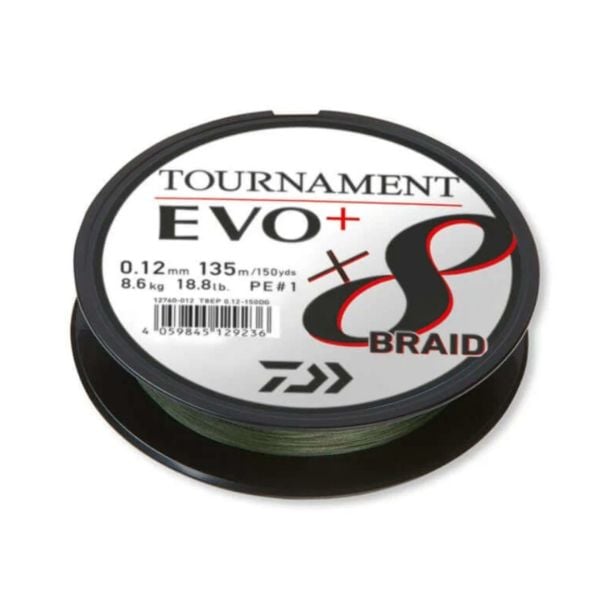 Daiwa Tournament EVO+ 8B 270 Mt. Dark Green İp Misina